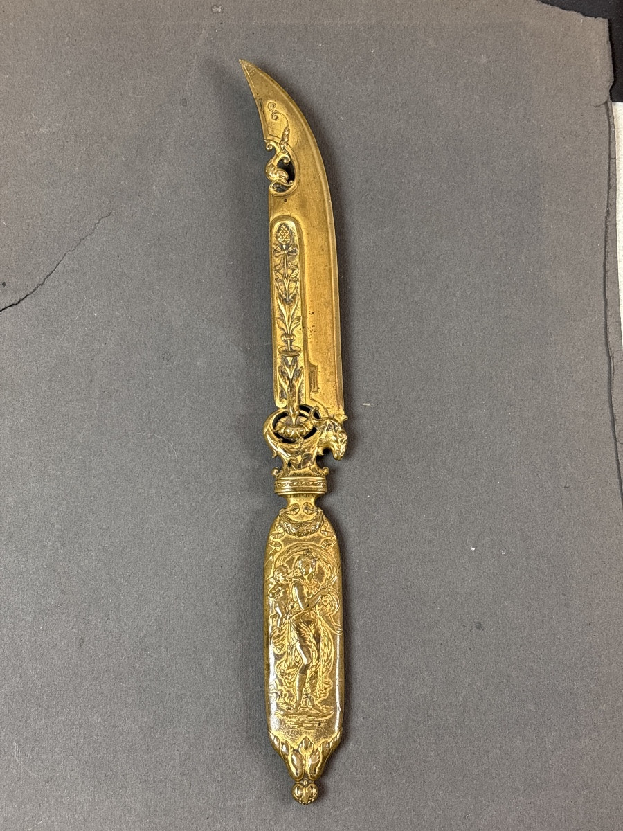 Constant Sevin & F. Barbadienne Paper Cutter 1873-photo-2