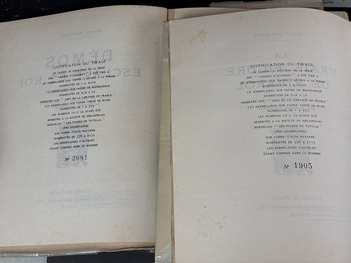 Collection Of Royalist Works, Action Française -photo-3