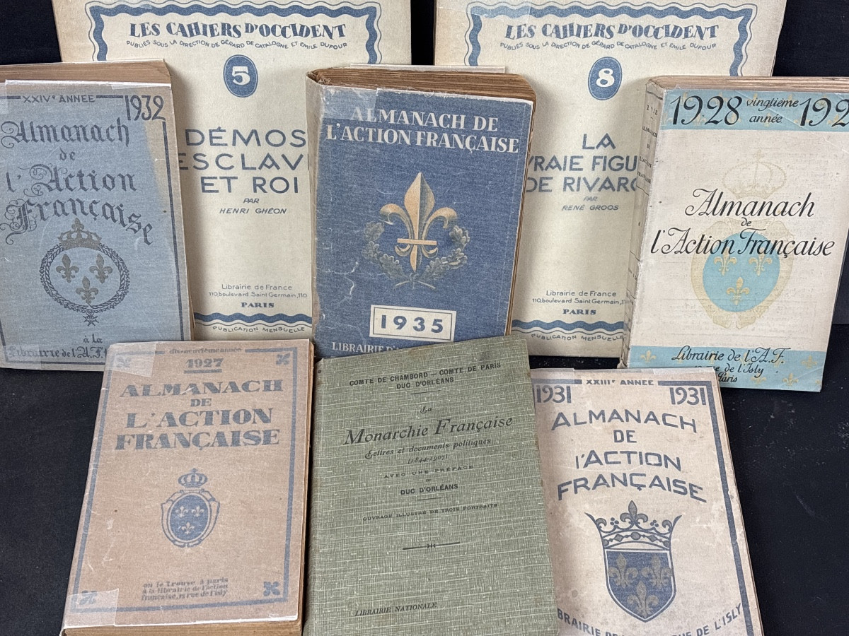 Collection Of Royalist Works, Action Française 