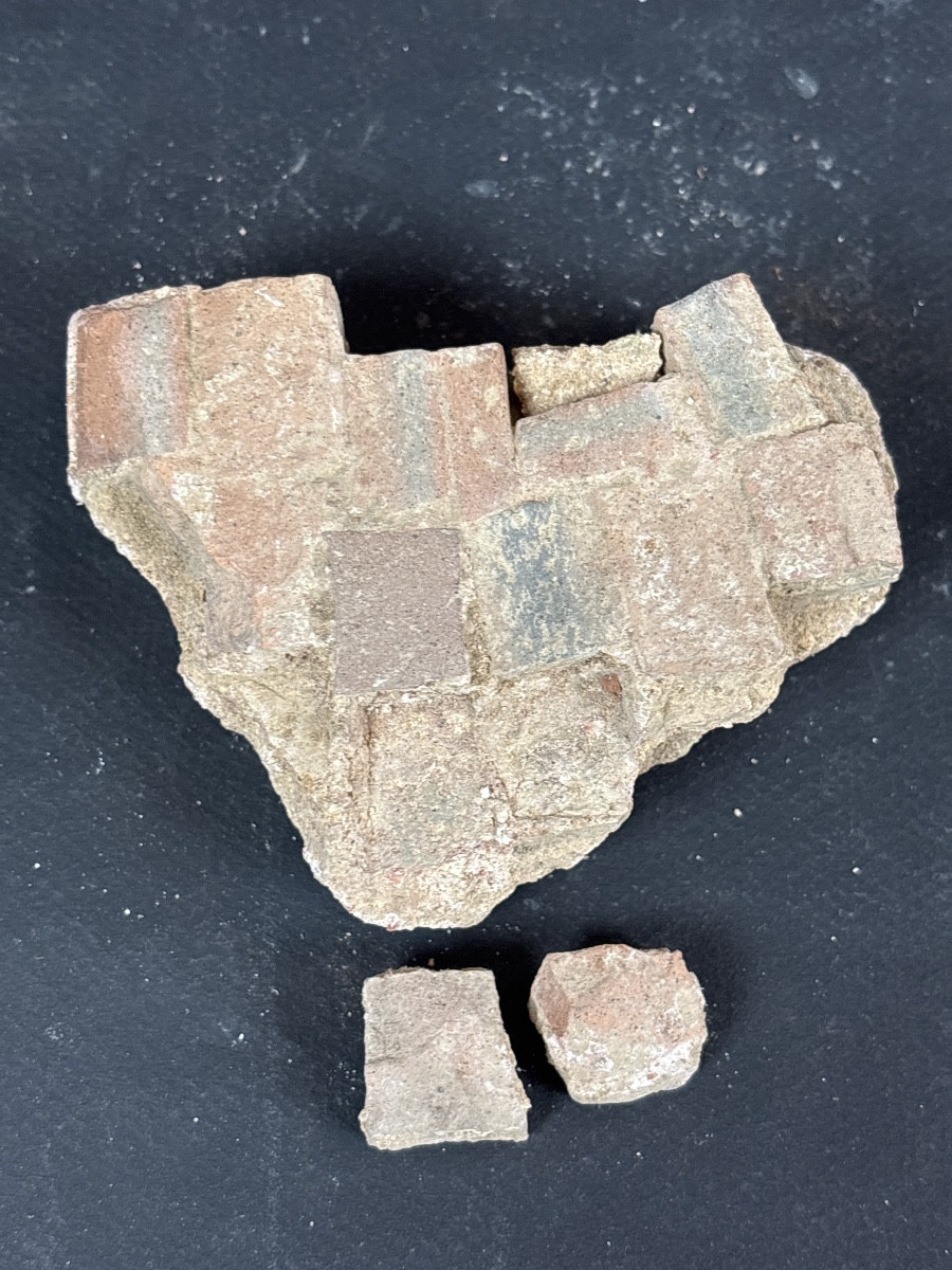 Fragment Mosaïque Romaine Antique -photo-2