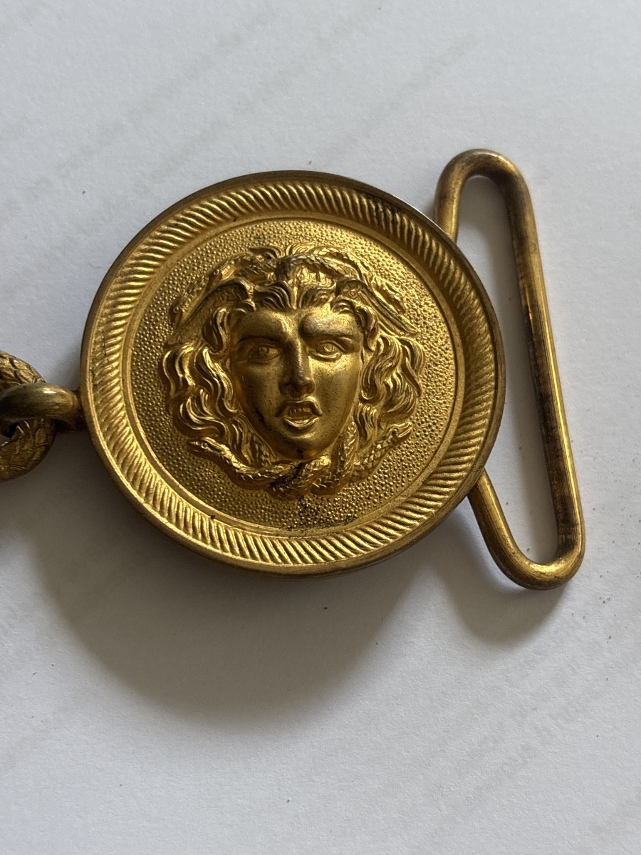 Gorgons Officer's Belt Buckle -photo-4