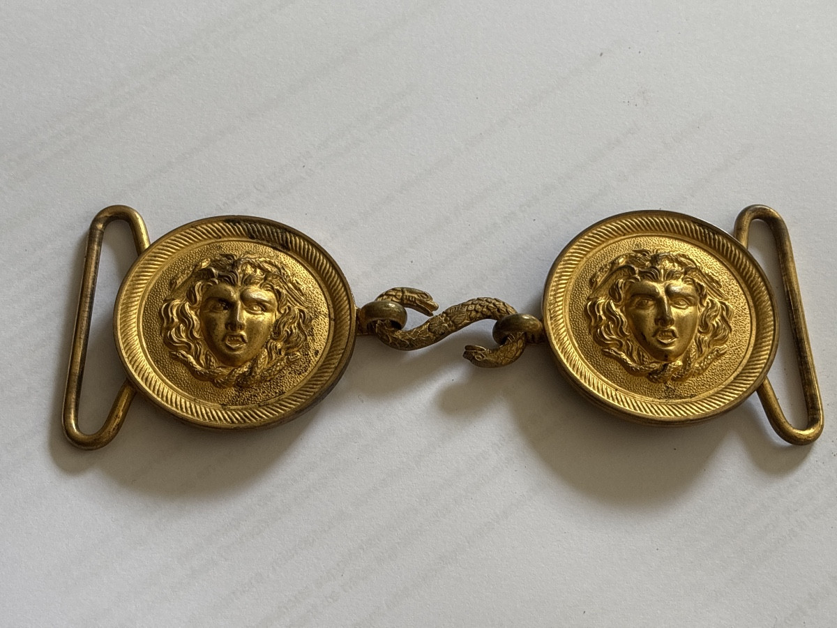 Gorgons Officer's Belt Buckle 