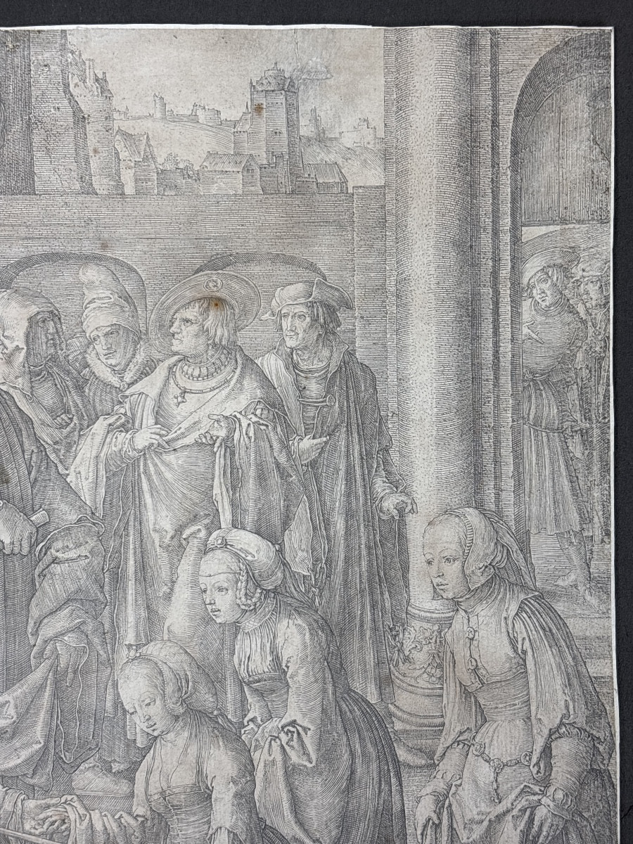 Lucas Van Leyden: "esther Before Ahasuerus" 1418-photo-1