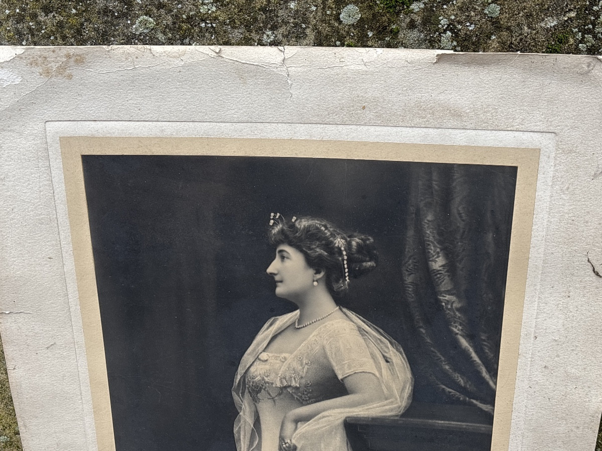 1900 Grande Photo SAR la Princesse Clémentine de Belgique -photo-2