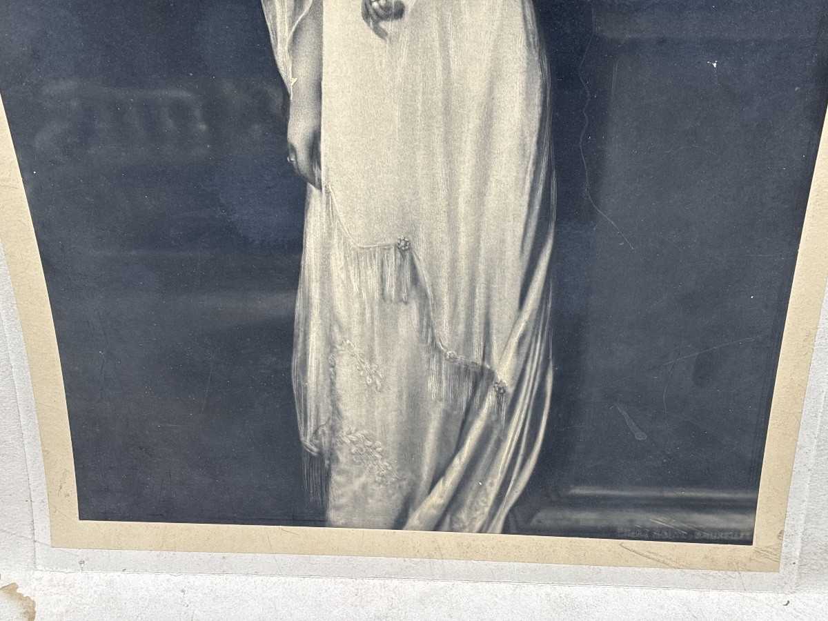 1900 Grande Photo SAR la Princesse Clémentine de Belgique -photo-4