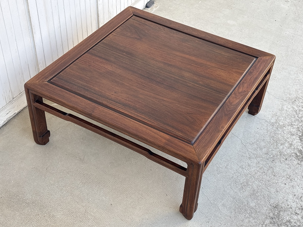 Table Basse Chine C1930 Shanghai Ming Bois de Rose -photo-3