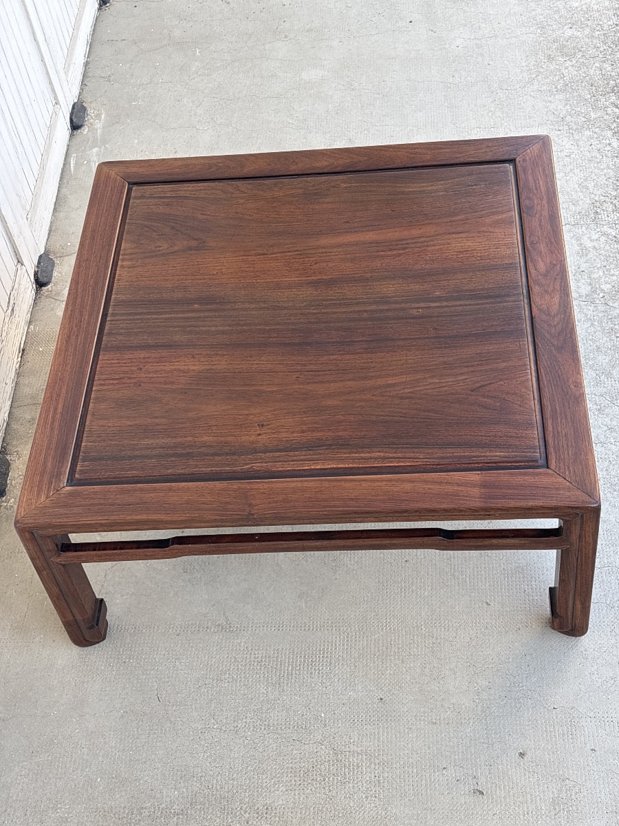 Table Basse Chine C1930 Shanghai Ming Bois de Rose -photo-4
