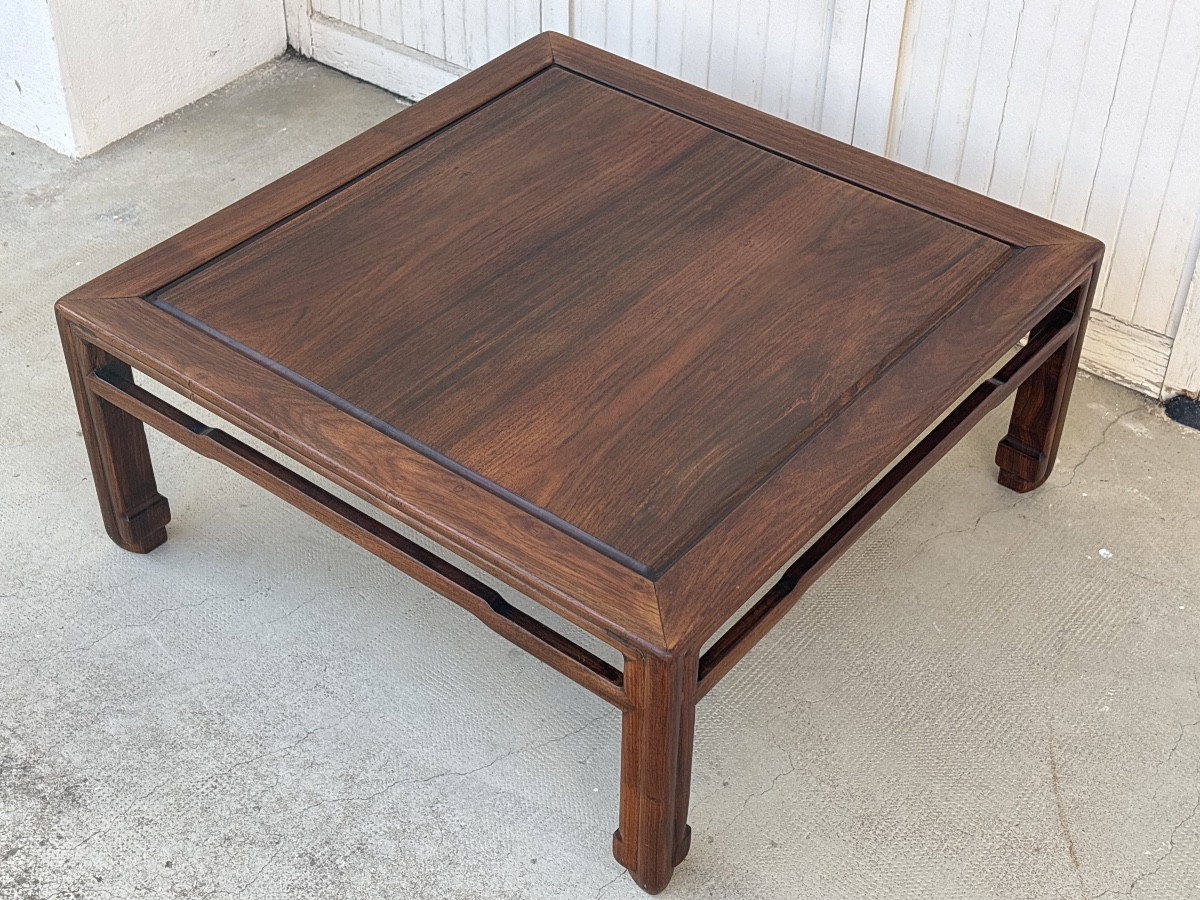 Table Basse Chine C1930 Shanghai Ming Bois de Rose 