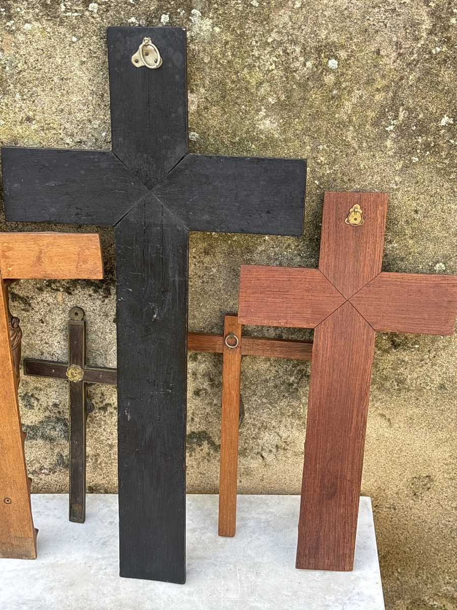Set Of 6 Christ Crucifix -photo-2
