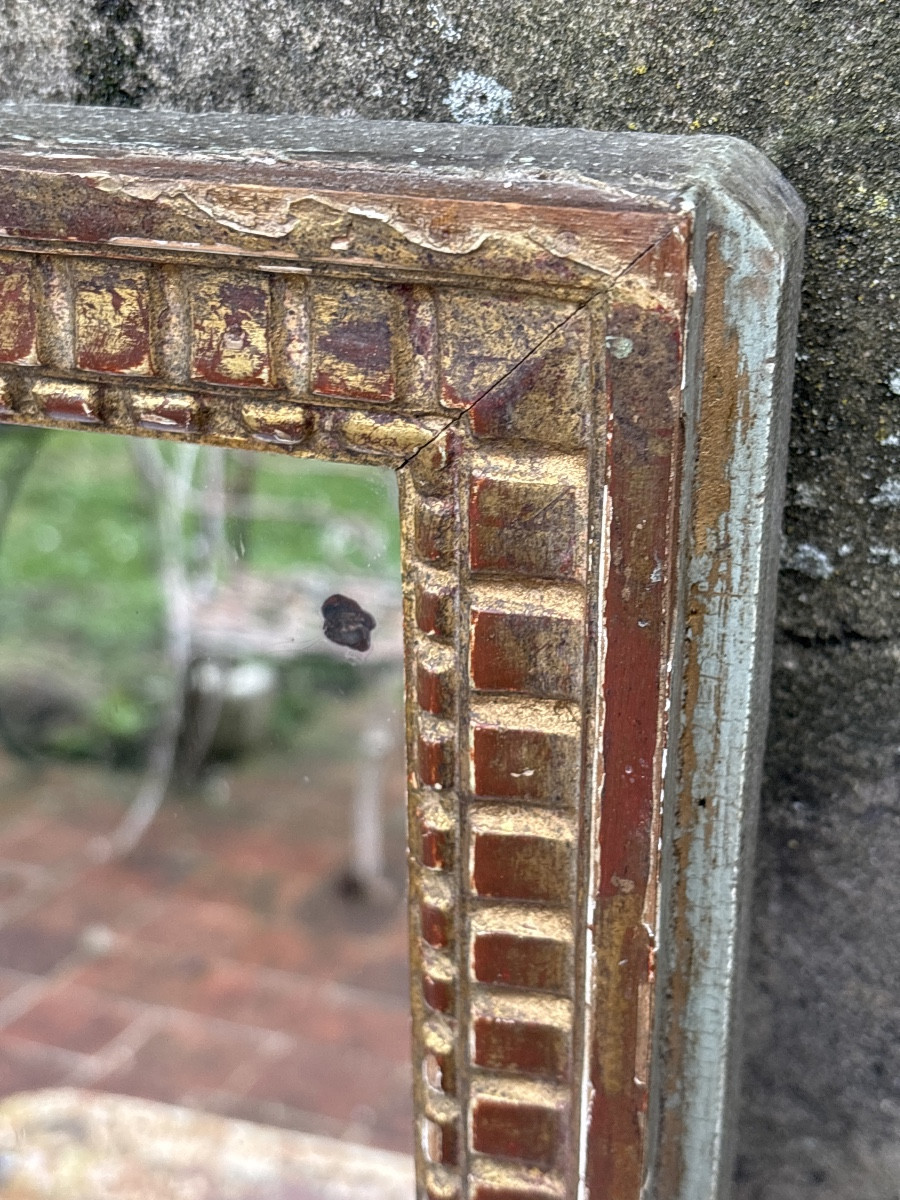 Gilded Wood Mirror Circa 1830-photo-2