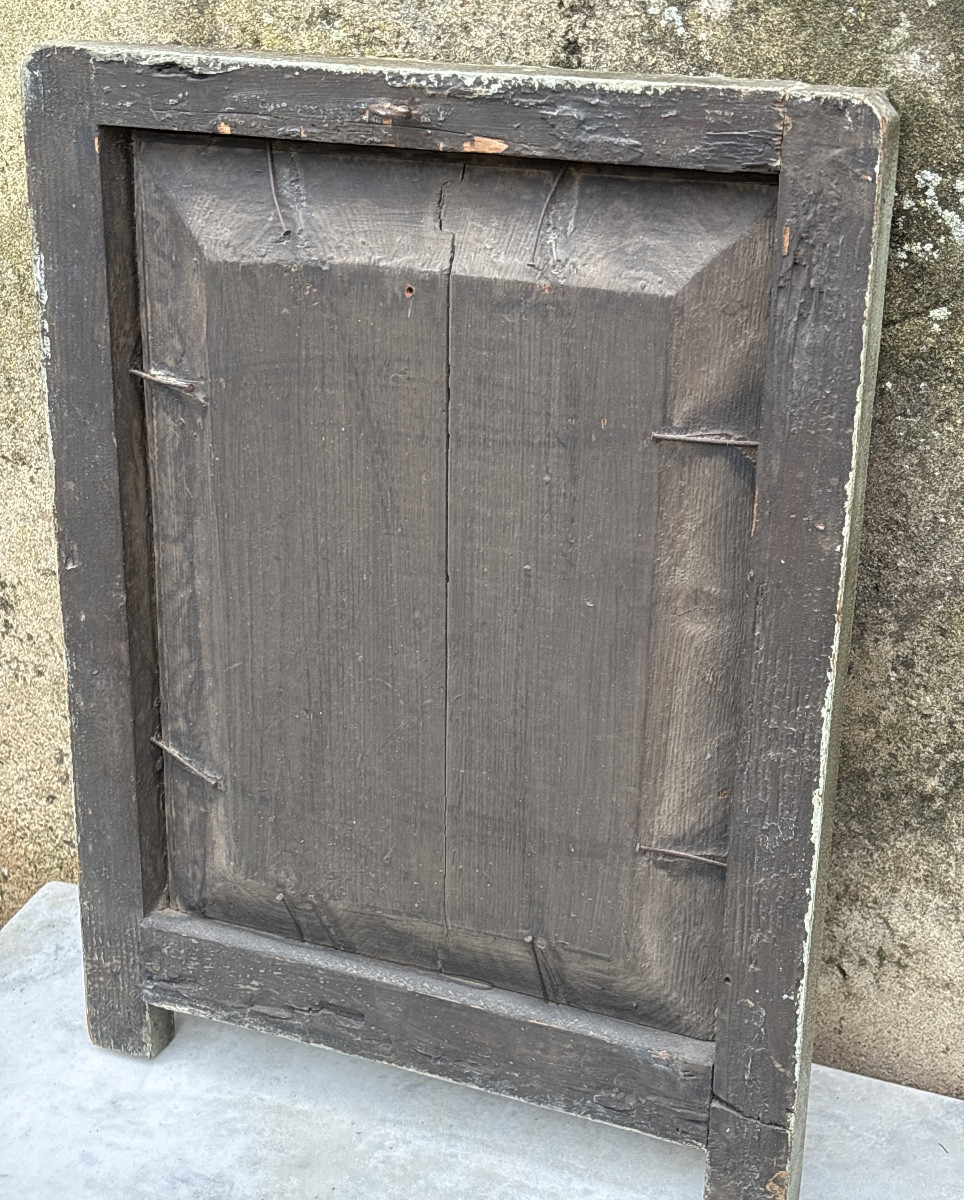 Gilded Wood Mirror Circa 1830-photo-1