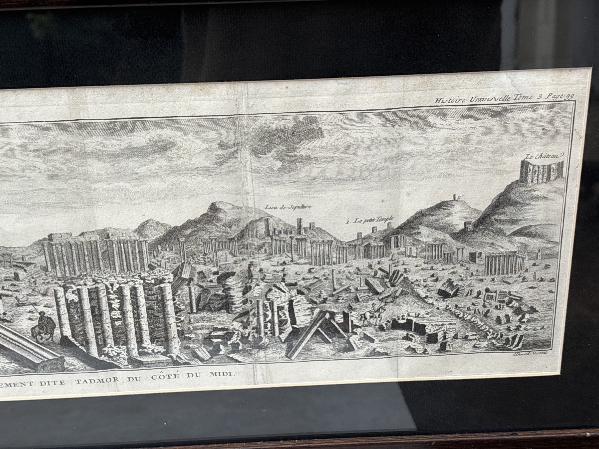 Vue des ruines de Palmyre, autrement dite Tadmor du côté du midi. Benard -photo-2