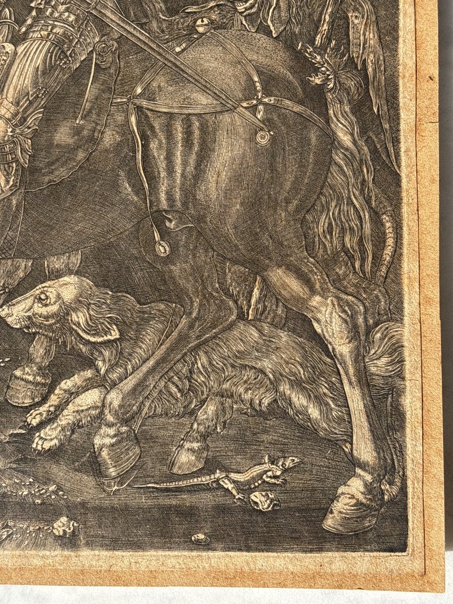 Durer Jan Wierix :  Knight, Death And The Devil-photo-3