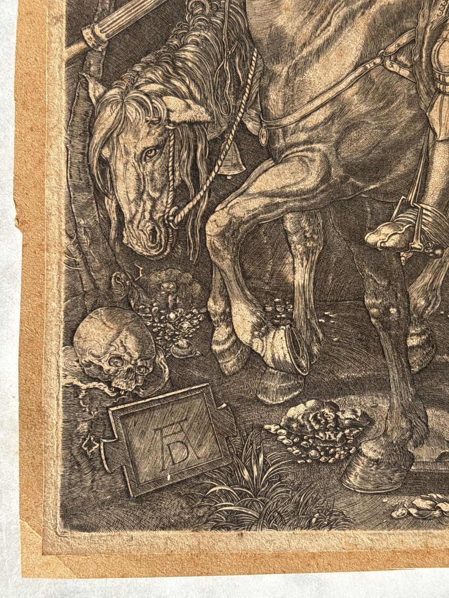 Durer Jan Wierix :  Knight, Death And The Devil-photo-4