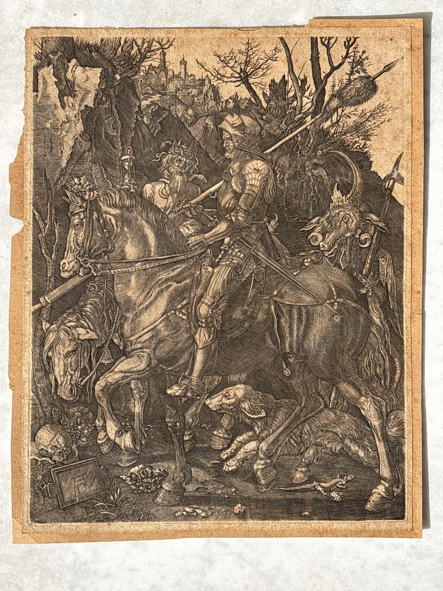 Durer Jan Wierix :  Knight, Death And The Devil