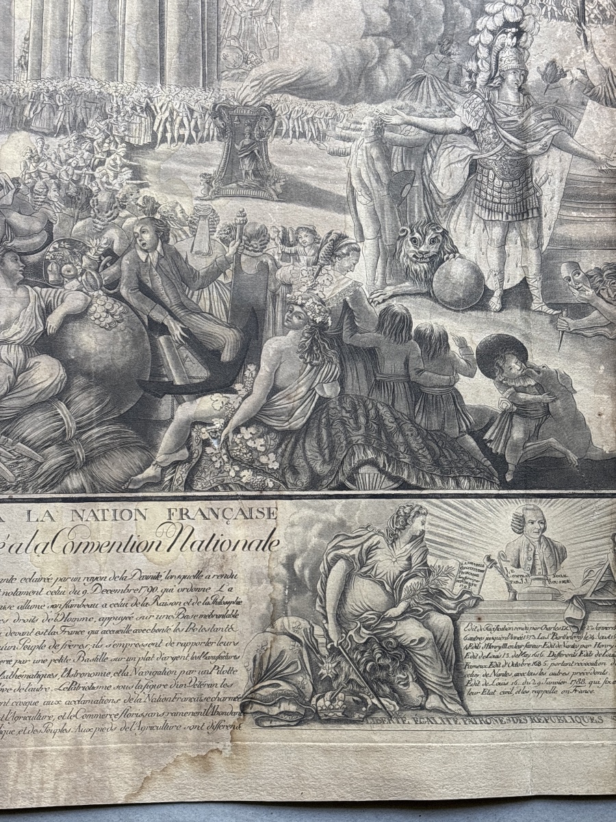 Duplessis Joseph (1725-1802) à La Nation Française , Les Protestants Reconnaissants-photo-3