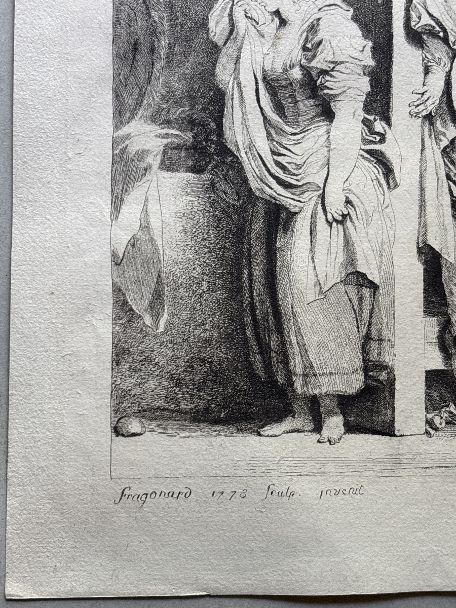 Jean Honoré Fragonard (1732-1806) « l armoire « chez Naudet-photo-2