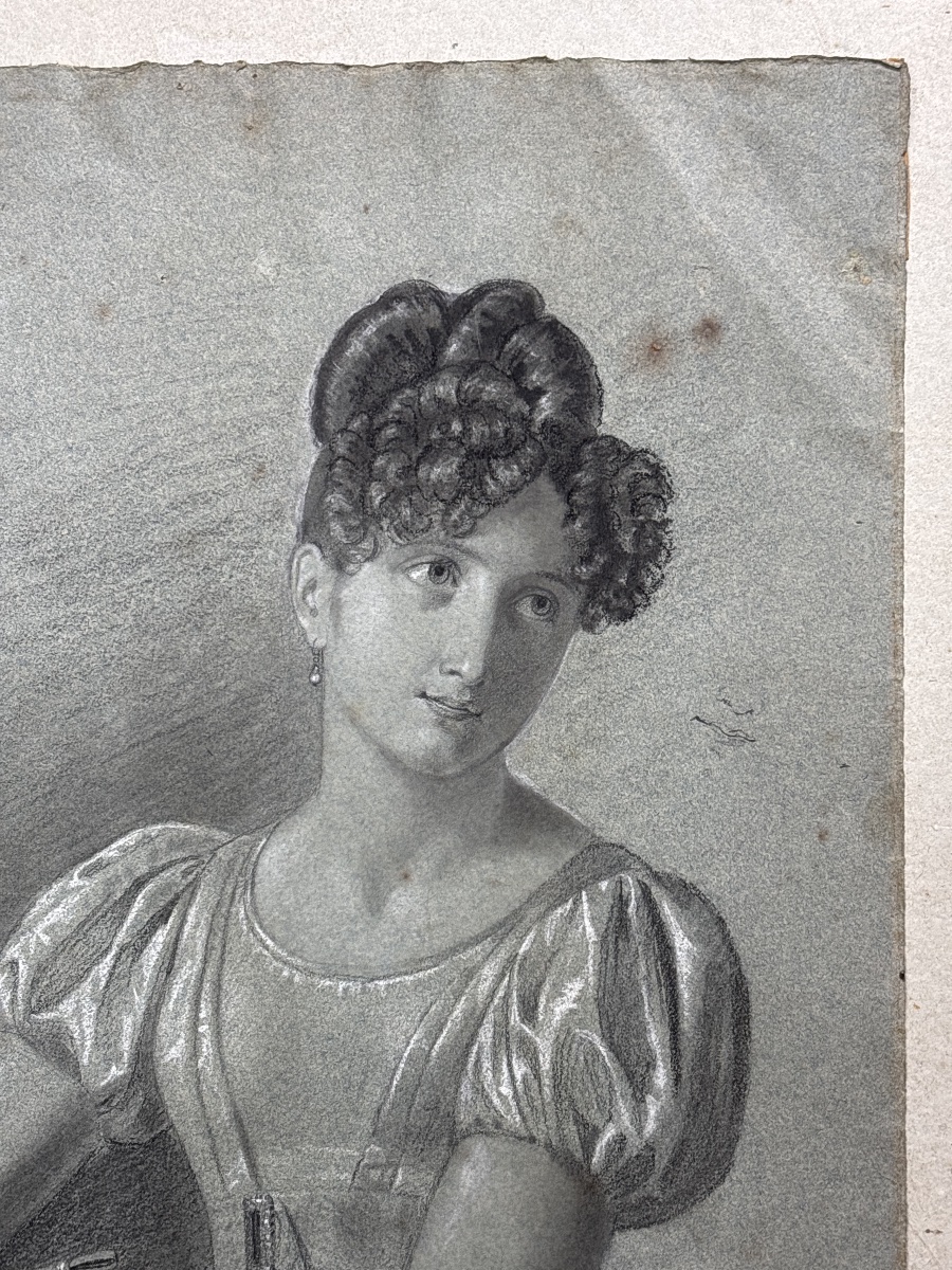 Self-portrait Of A Young Restoration Woman-photo-2