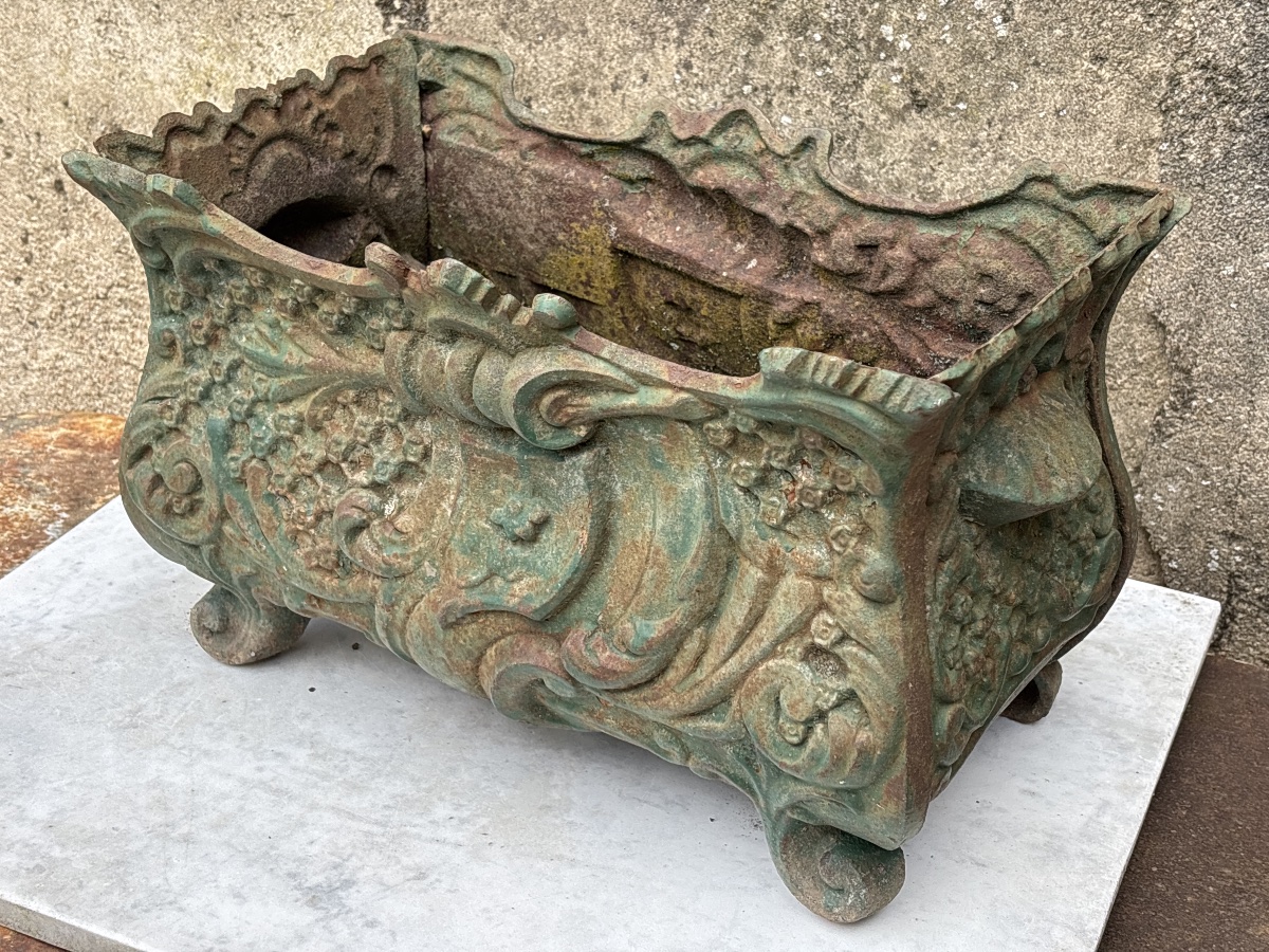 Cast Iron Planter 1900 Eclectic Style