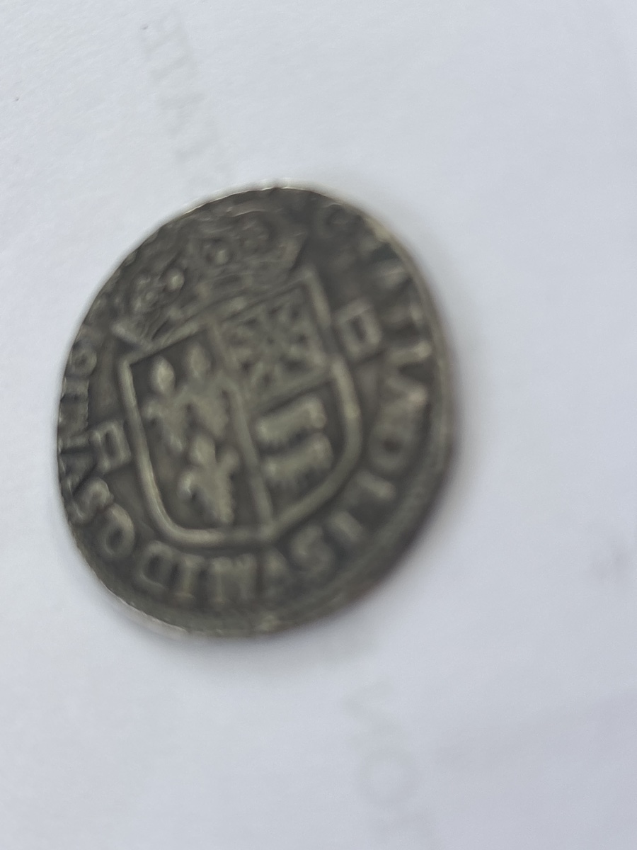 Quart d Écu du Béarn en Argent 1610 Henry IV-photo-2