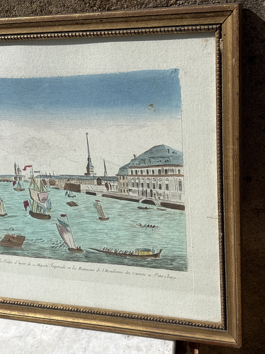 XVIII Russia: A View Of St. Petersburg By Nera -photo-2