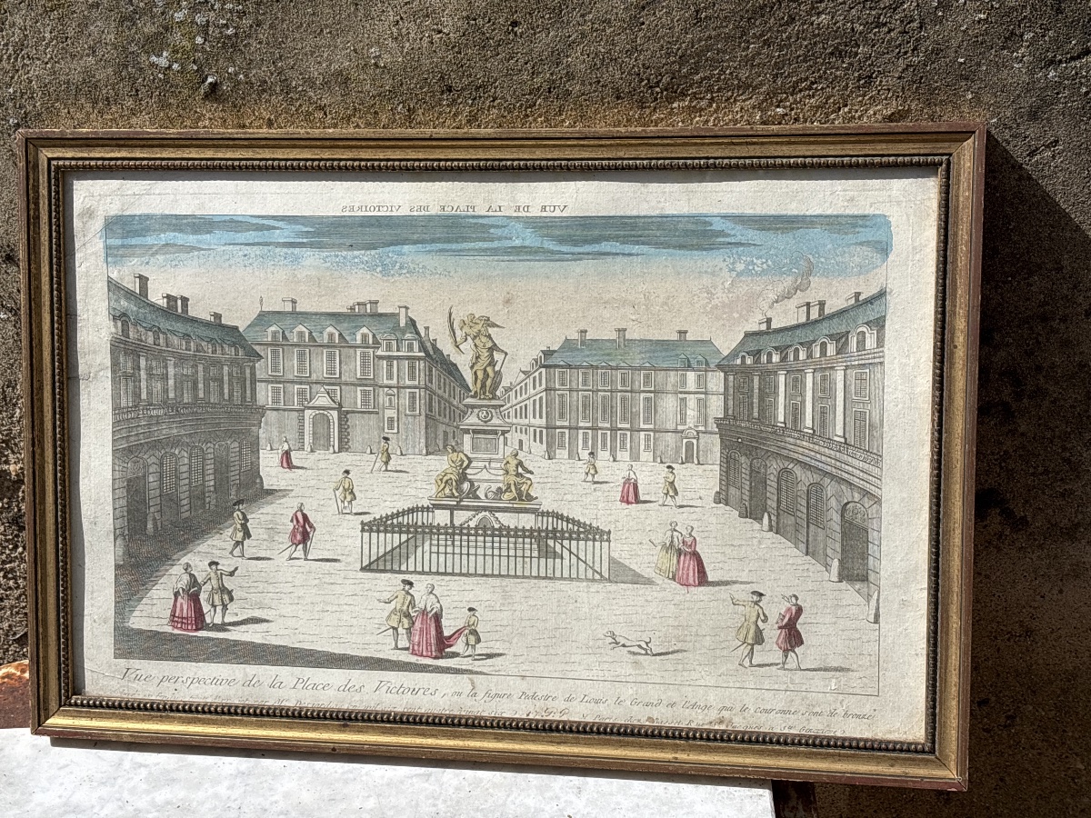 XVIII Paris Place Des Victoires View From The Optician's 