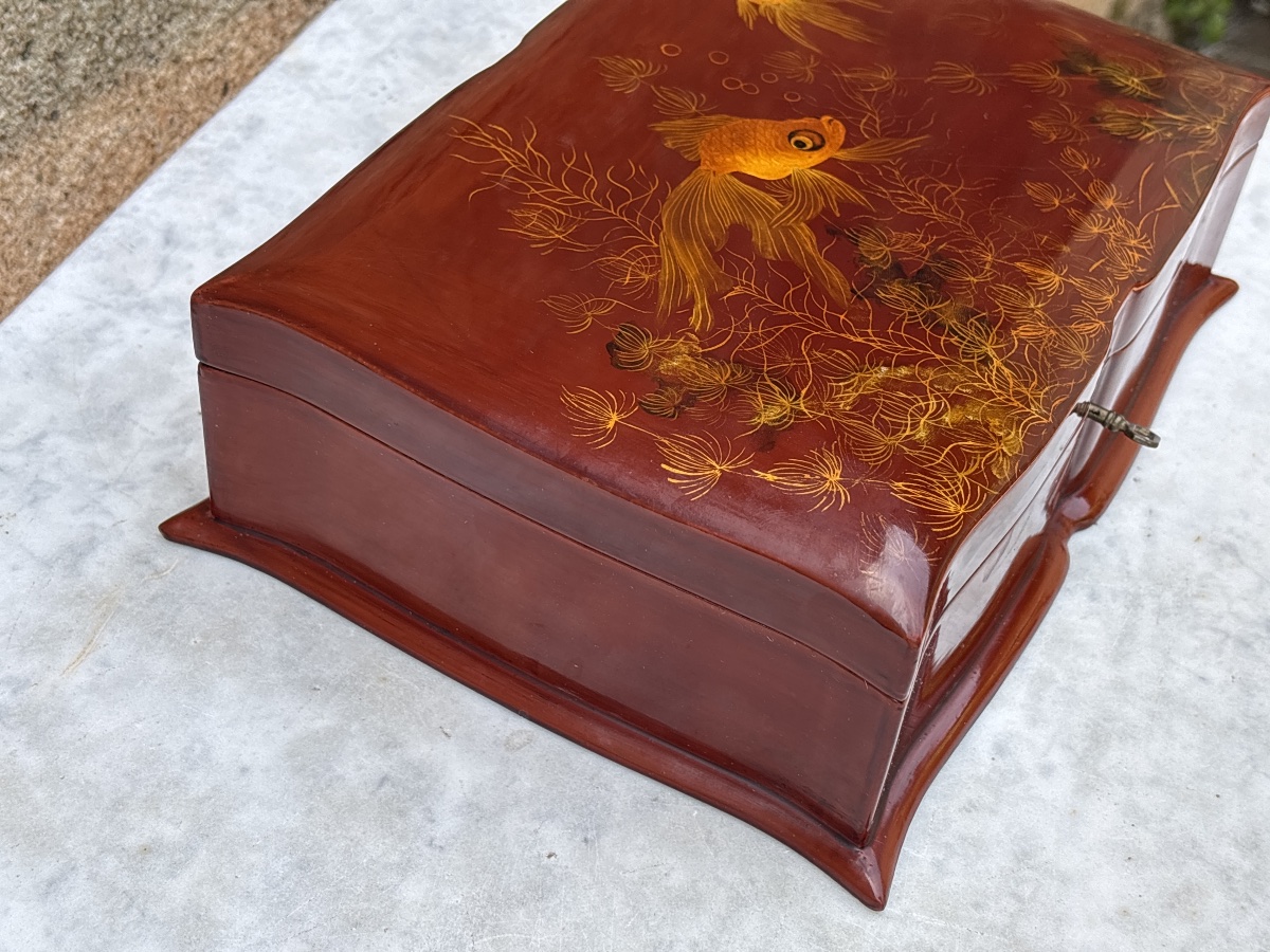 Vietnam - Coffret à bijoux en laque -photo-4