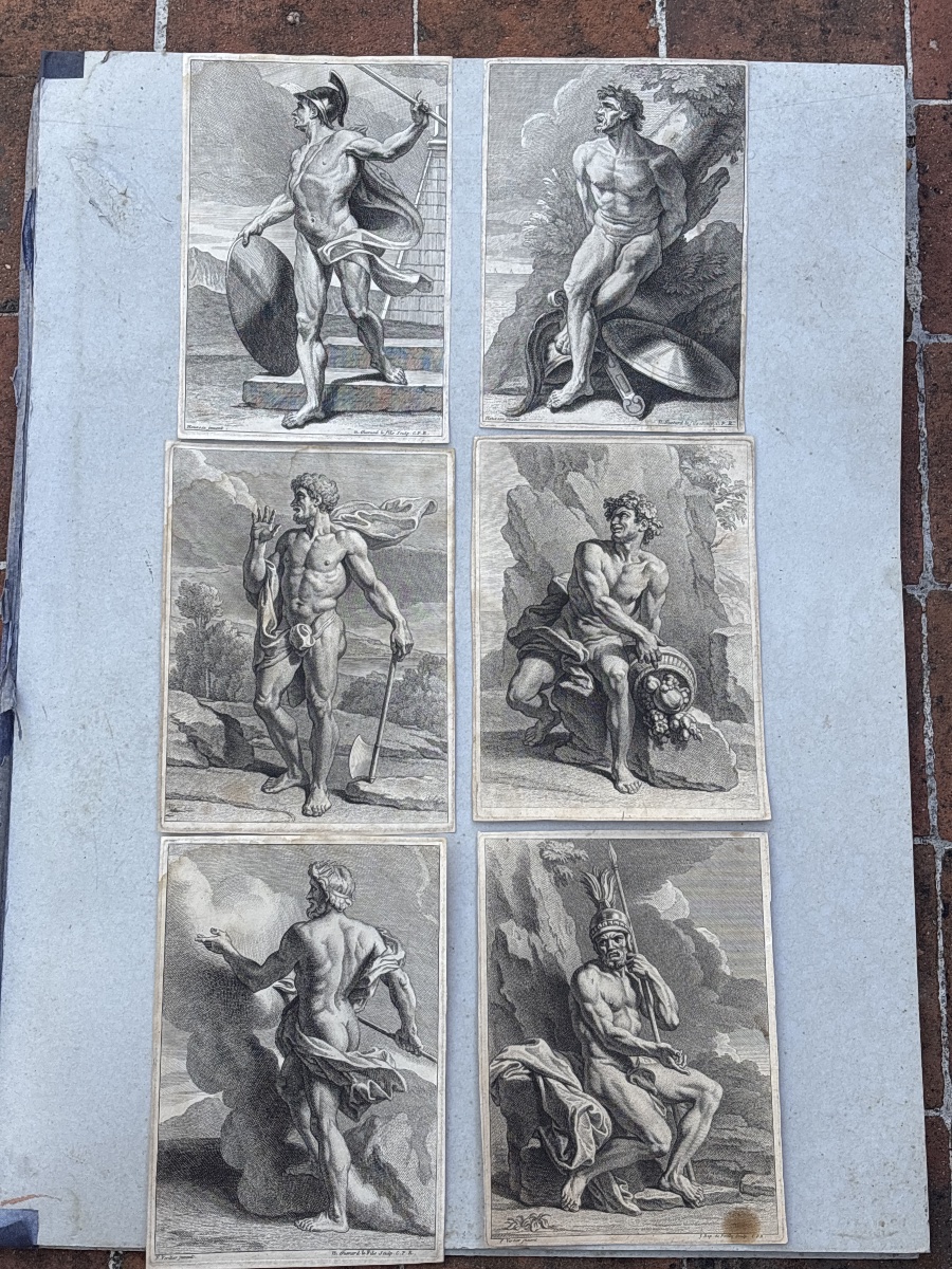 F-a Verdier (1651–1730), Six Academies Of Men 