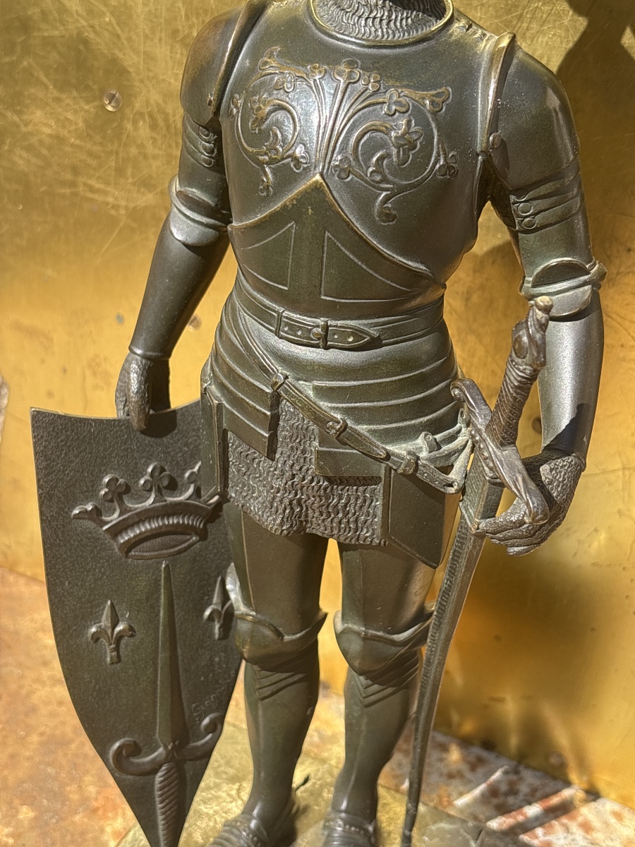 Joan Of Arc In Bronze And Armor -photo-3