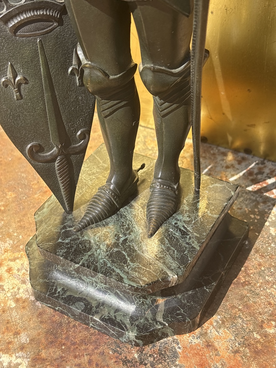 Joan Of Arc In Bronze And Armor -photo-4