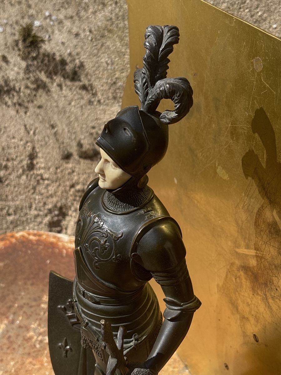 Joan Of Arc In Bronze And Armor -photo-2