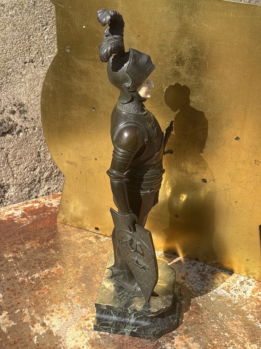 Joan Of Arc In Bronze And Armor -photo-3