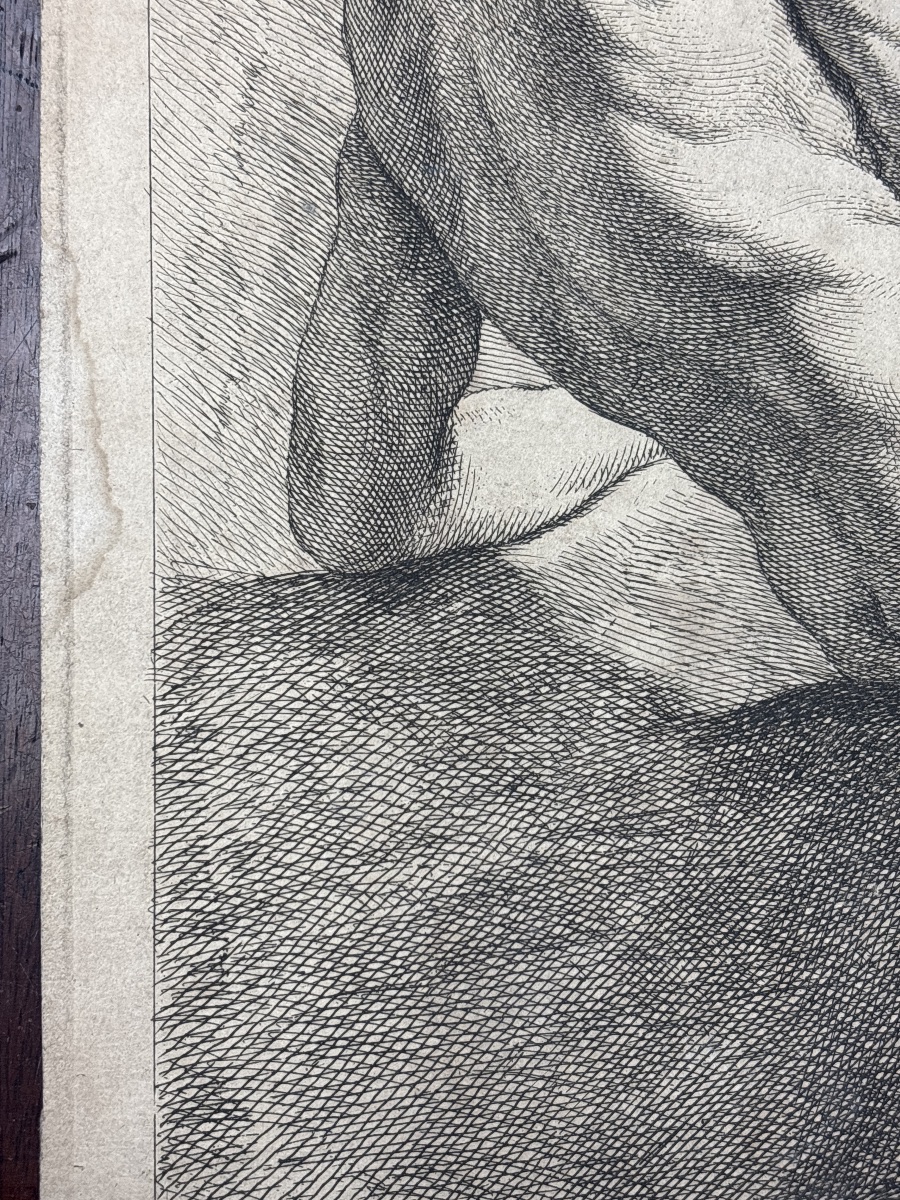 Edme Bouchardon (1698-1762)Etude d homme Manière de Crayon -photo-4