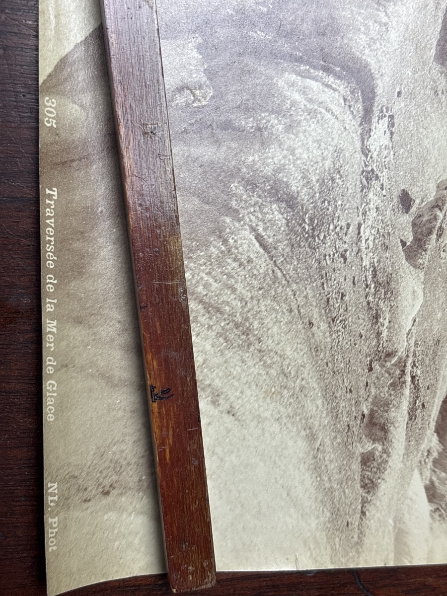étienne Neurdein, Chamonix: The Mer De Glace, Albumen Print -photo-1