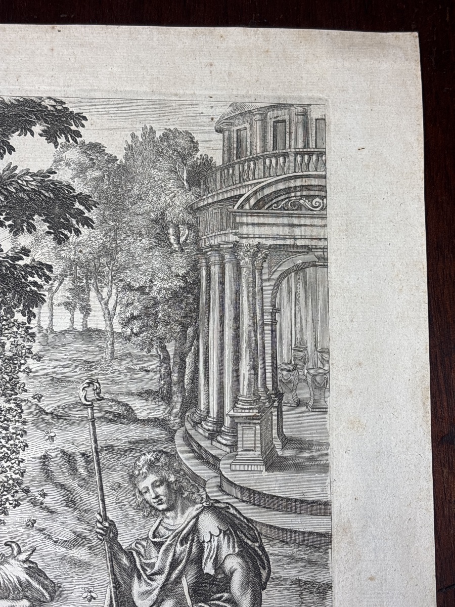 Wenceslaus Hollar (1607–1677) Wenzel Hollar Engraving Bees Georgics -photo-1