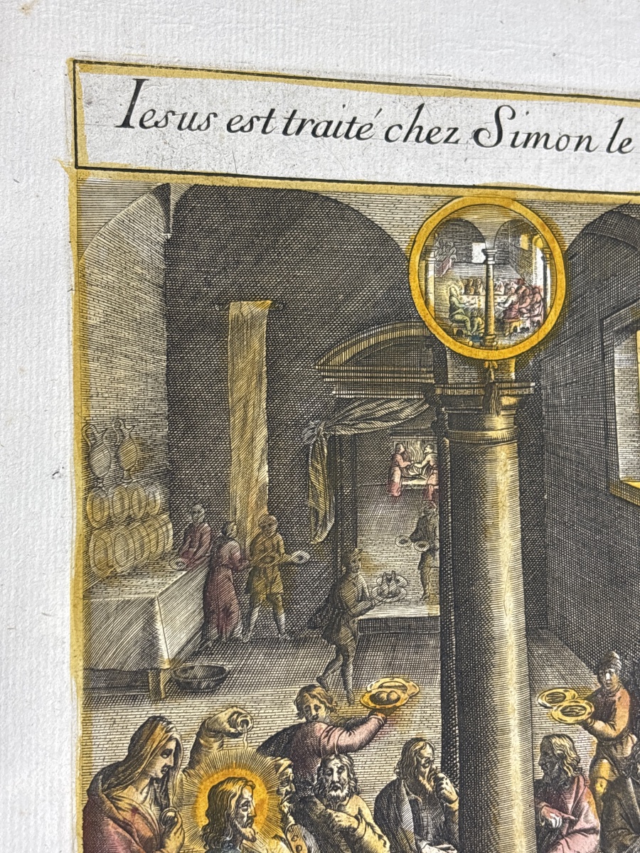 Jean Matheus (1590-1672) deux gravures sur bois de la vie du Christ -photo-3