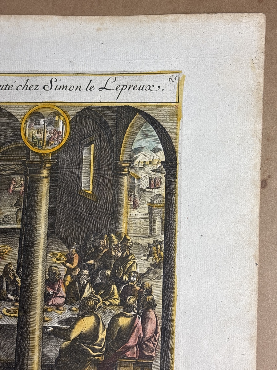 Jean Matheus (1590-1672) deux gravures sur bois de la vie du Christ -photo-4