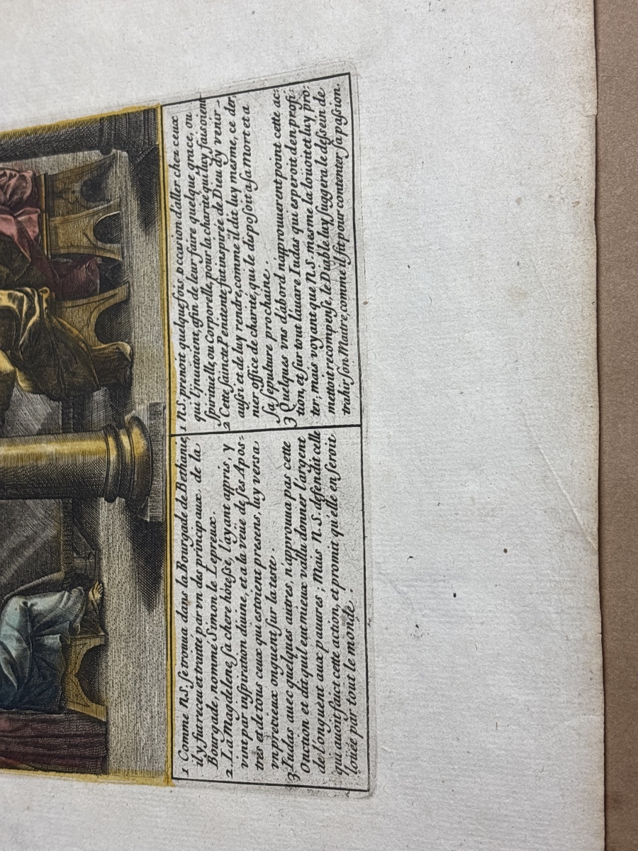 Jean Matheus (1590-1672) deux gravures sur bois de la vie du Christ -photo-1
