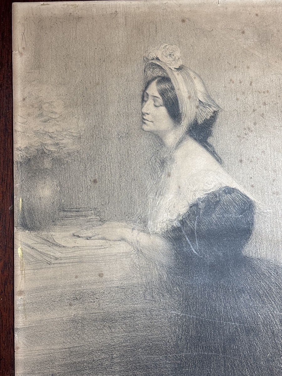 Charles Léandre (1862-1934) lithographie 