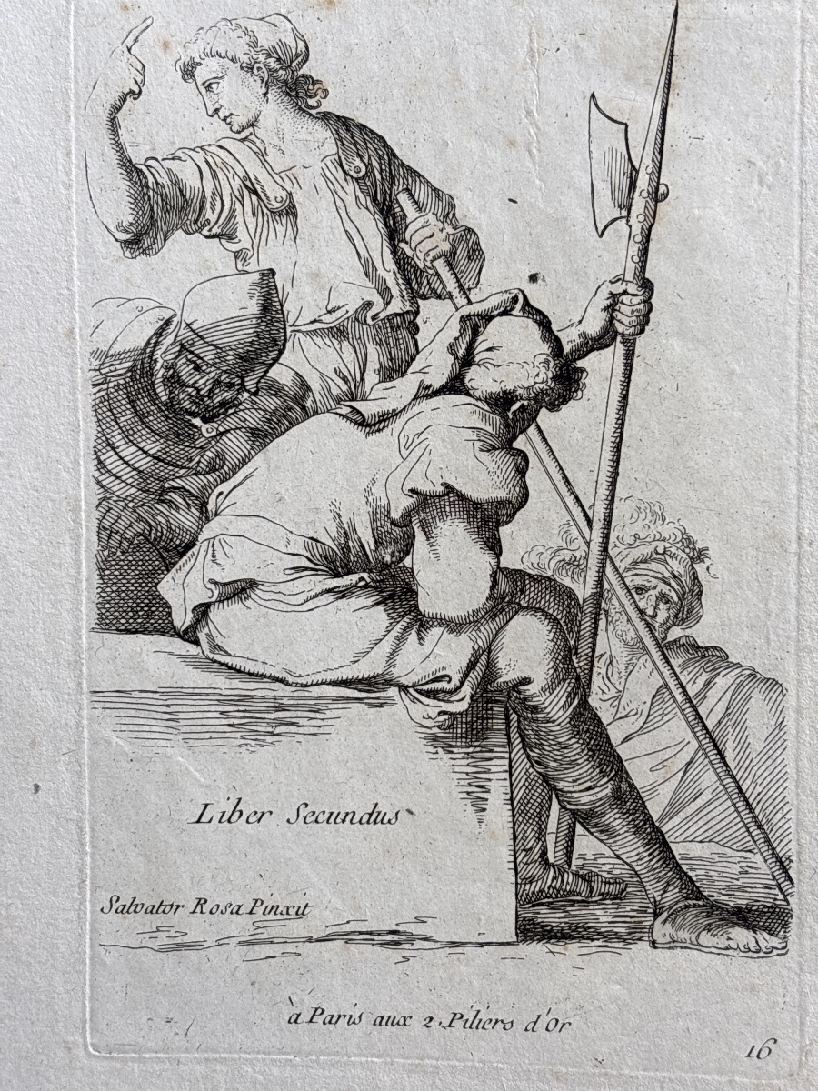 Salvatore Rosa (1615-1673) Série des figurines -photo-2
