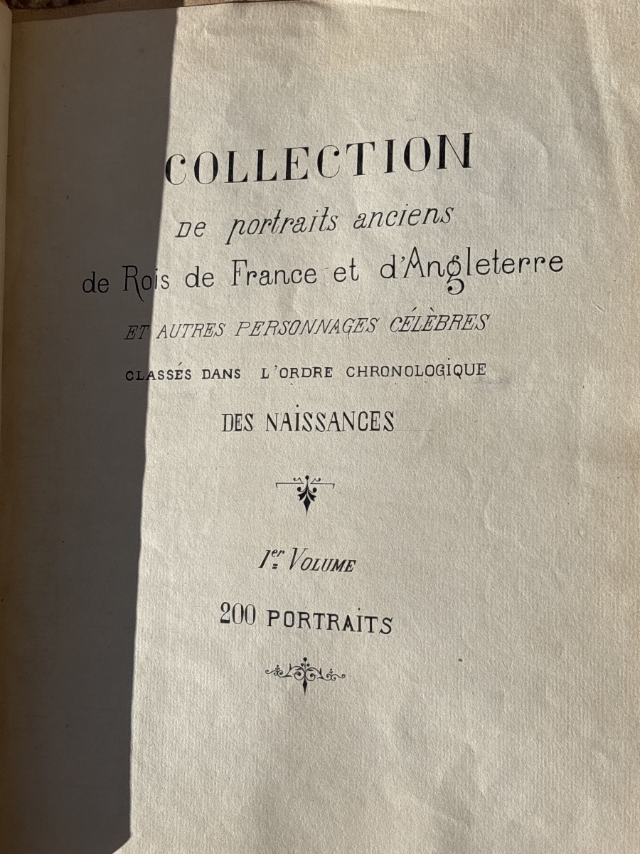 + de 150 portraits Rois de France & Angleterre -photo-3