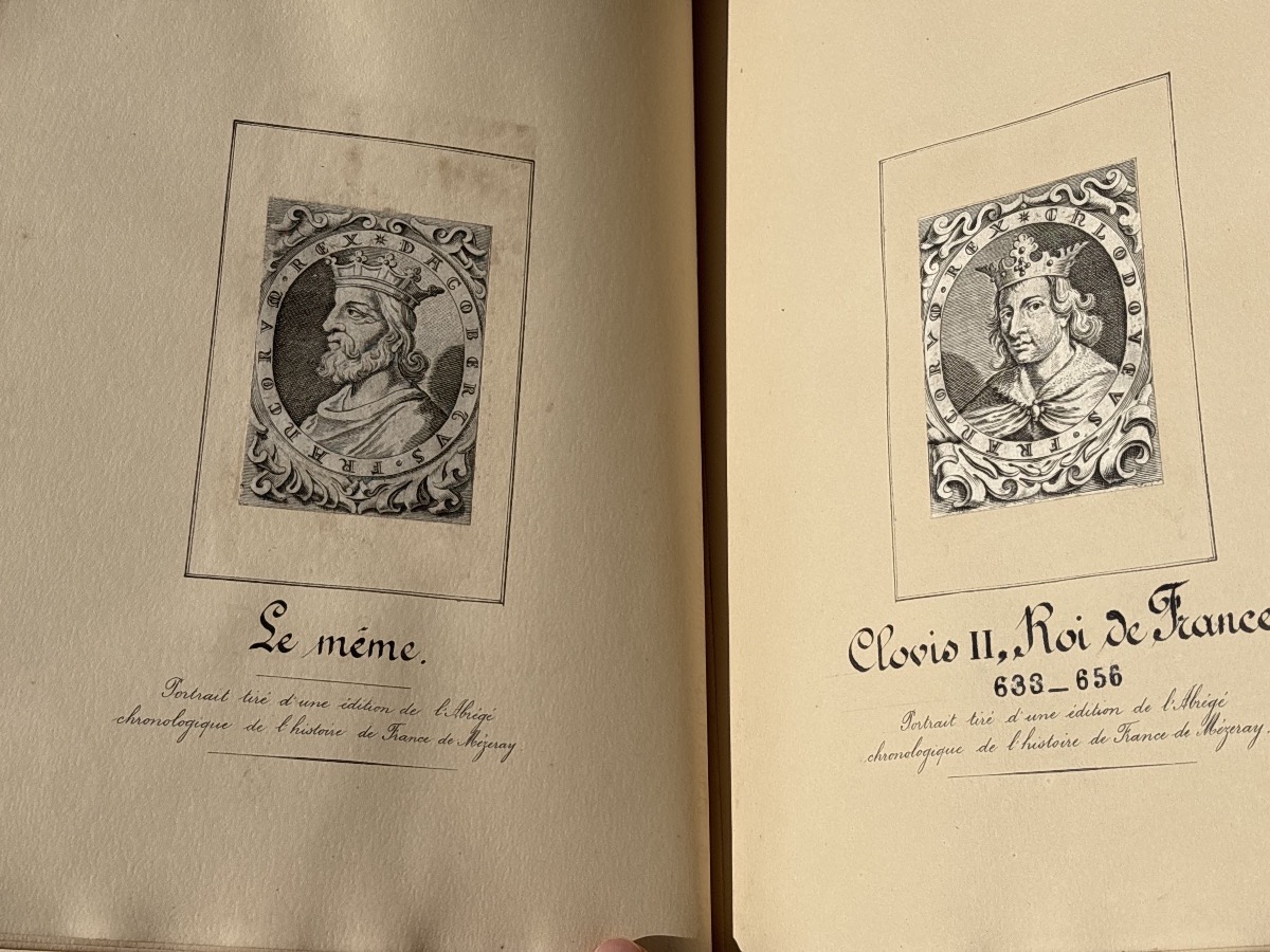 + de 150 portraits Rois de France & Angleterre -photo-1