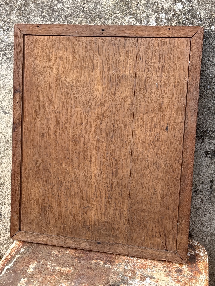 "portrait Of A Palette," Circa 1890. Traces Of A Signature.-photo-5