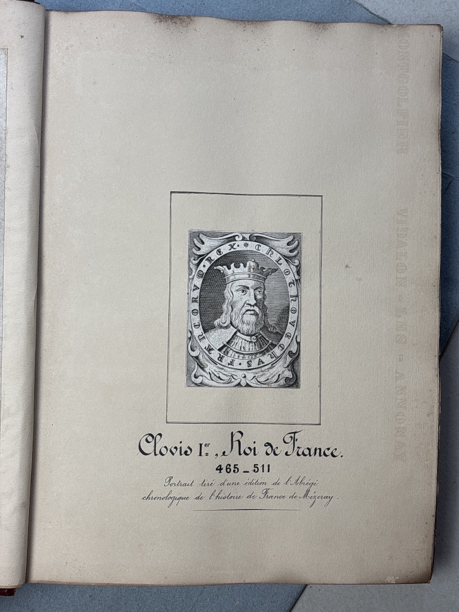 A Collection Of Two Hundred 17th- And 18th-century Mounted Engravings Of Royal Portraits And Other Subjects -photo-2