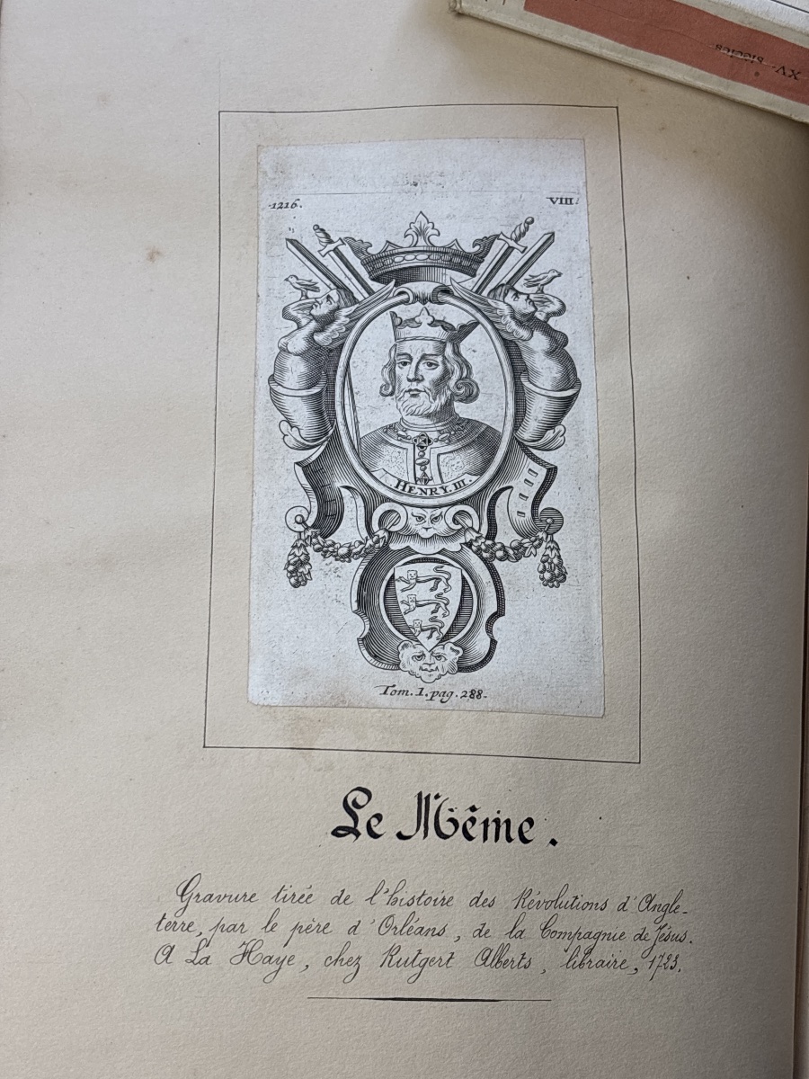 A Collection Of Two Hundred 17th- And 18th-century Mounted Engravings Of Royal Portraits And Other Subjects -photo-4