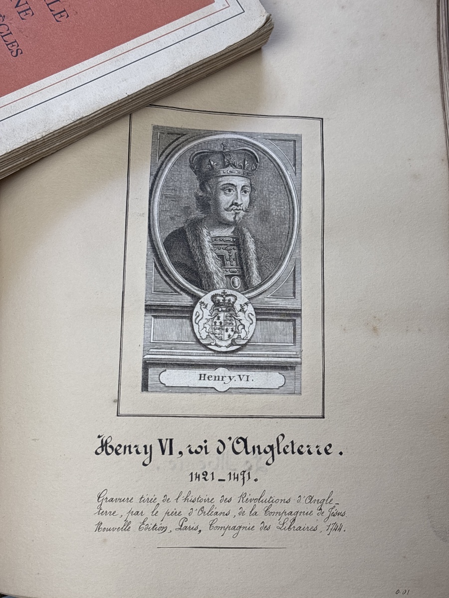 A Collection Of Two Hundred 17th- And 18th-century Mounted Engravings Of Royal Portraits And Other Subjects -photo-1