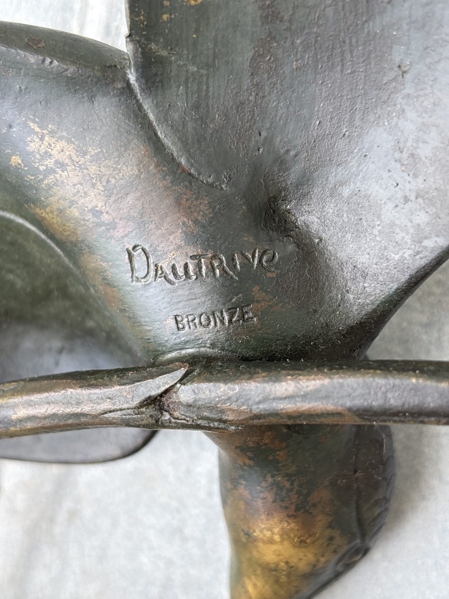 Le Martin Pêcheur par Emile Dautrerive vers 1930-photo-2