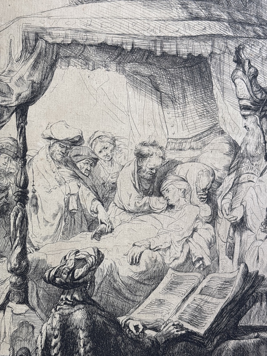 Dominique Vivant Dénon (1747–1825), After Rembrandt, “the Death Of The Virgin,” 1783-photo-5