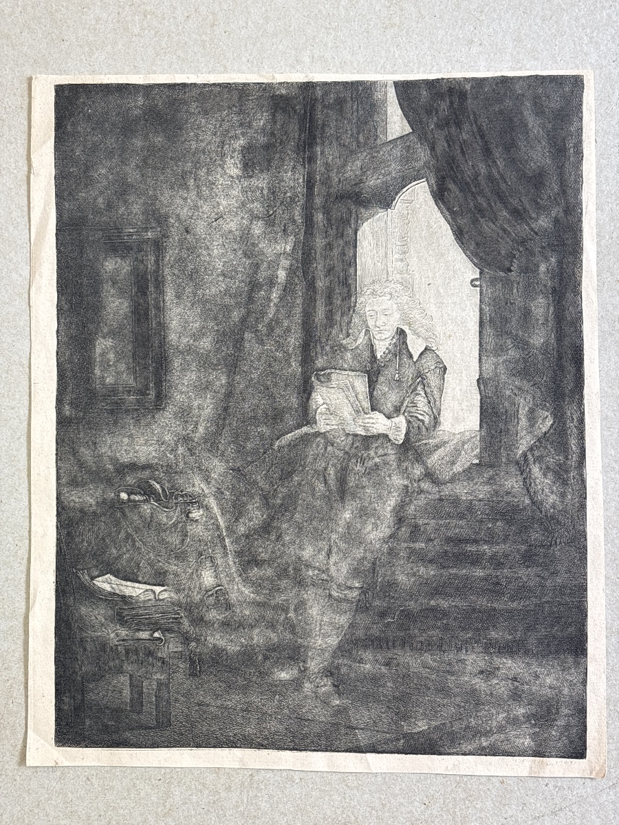 D Après Rembrandt Van Rjin - Trois Estampes du 19 eme -photo-4