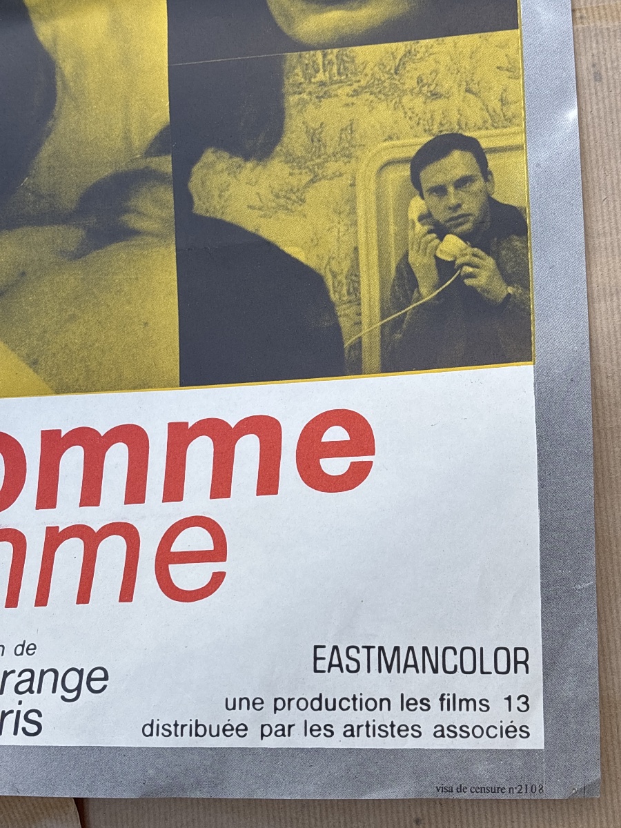Original Poster: A Man And A Woman, 1966, Claude Lelouch -photo-3